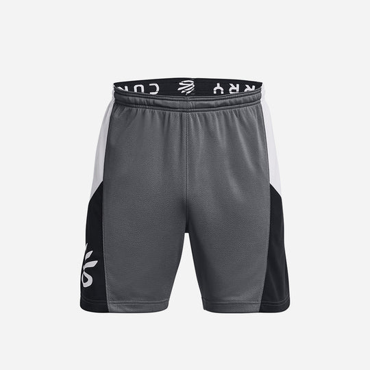 Men's Under Armour Curry Splash Shorts - Gray
