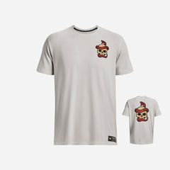 Men's Under Armour Project Rock Co Short Sleeve T-Shirt - White