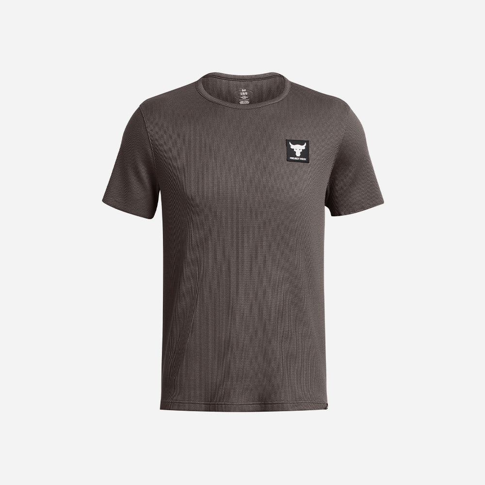 Áo Thun Nam Under Armour Project Rock Authentic Short Sleeve Crew - Supersports Vietnam