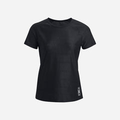 Áo Thun Nữ Under Armour Run Everywhere Short Sleeve - Đen