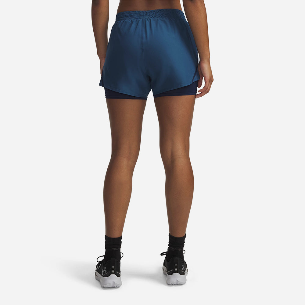 Quần Ngắn Thể Thao Nữ Under Armour Fly By 2-In-1 - Supersports Vietnam