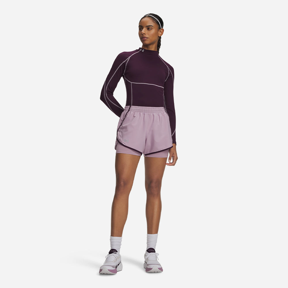 Quần Ngắn Thể Thao Nữ Under Armour Fly By 2-In-1 - Supersports Vietnam