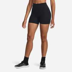 Women's Under Armour Meridian Middy Shorts - Black