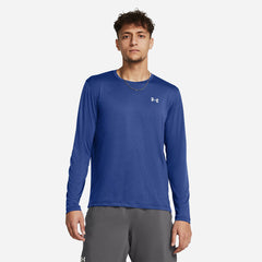 Áo Thun Tay Dài Nam Under Armour Launch Long Sleeve - Xanh Dương