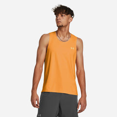 Áo Ba Lỗ Nam Under Armour Laser Singlet - Cam