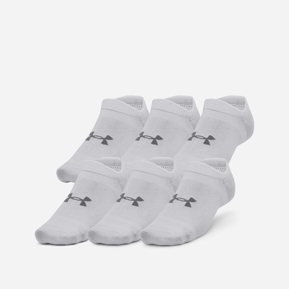 Vớ Thể Thao Under Armour Essential No- Show (6 Đôi) - Supersports Vietnam