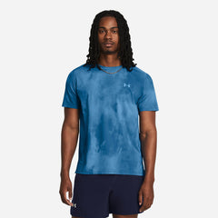 Men's Under Armour Laser Wash T-Shirt - Blue