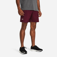 Men's Under Armour Launch 7Inch Shorts - Red