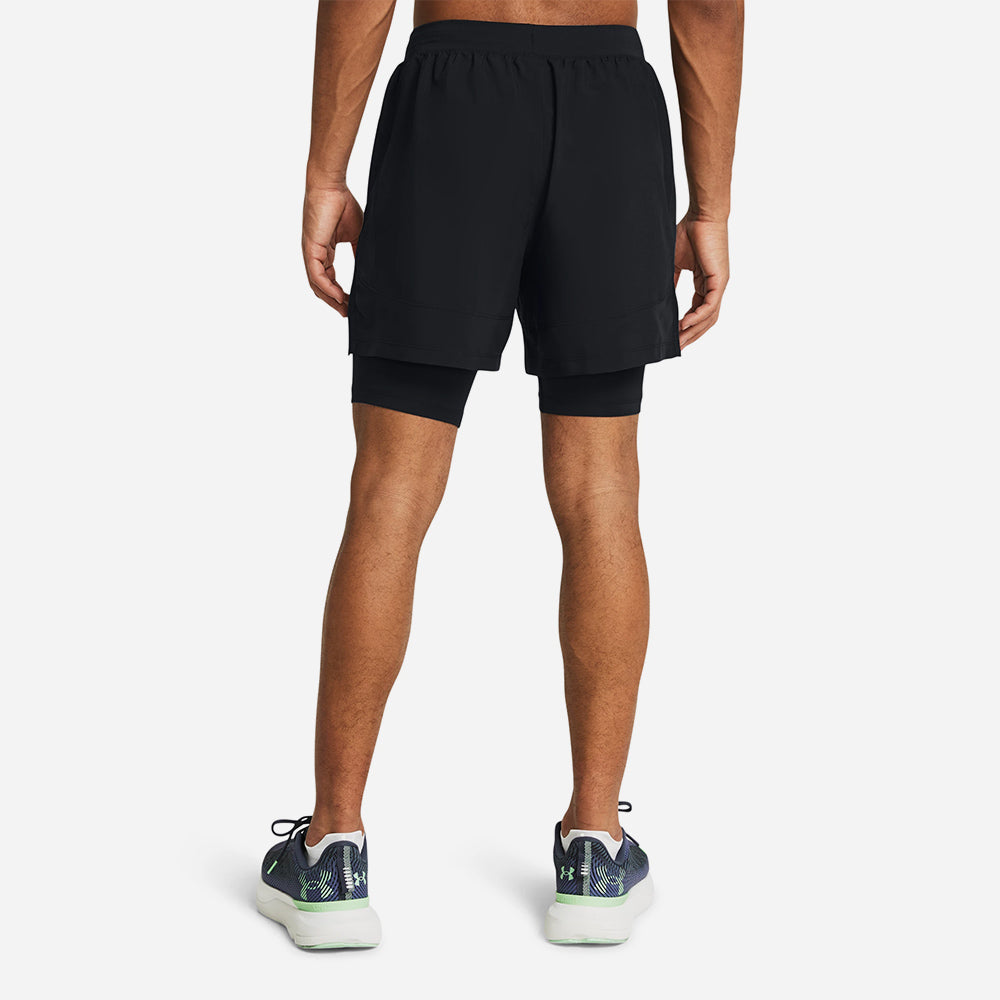 Quần Ngắn Thể Thao Nam Under Armour Launch 5 Inch 2-In-1 - Supersports Vietnam