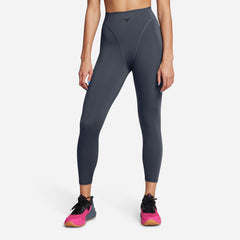 Women's Under Armour Grind Ankle Fulltights - Gray