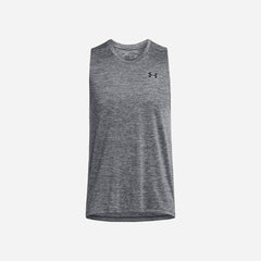 Men's Under Armour Tech Tank - Gray