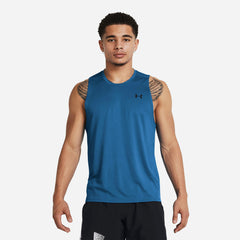 Men's Under Armour Tech Tank - Blue