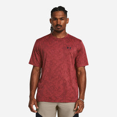 Men's Under Armour Tech Vent Geode Short Sleeve T-Shirt - Red