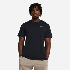 Men's Under Armour Hw Lc Patch Short Sleeve T-Shirt - Black