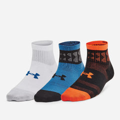 Unisex Under Armour Essential 3-Pack Mid Socks - Multicolor