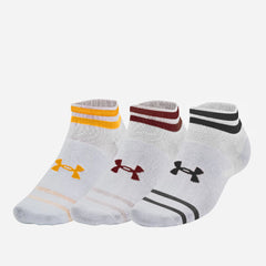 Vớ Thể Thao Under Armour Essential Low Cut 3Pack - Trắng