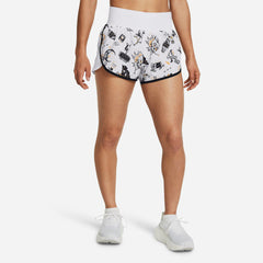 Quần Ngắn Thể Thao Nữ Under Armour We Run Fly By Elite - Trắng