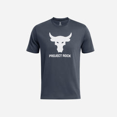 Men's Under Armour Project Rock Payoff Graphic Short Sleeve T-Shirt - Gray