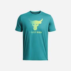 Men's Under Armour Project Rock Payoff Graphic Short Sleeve T-Shirt - Green