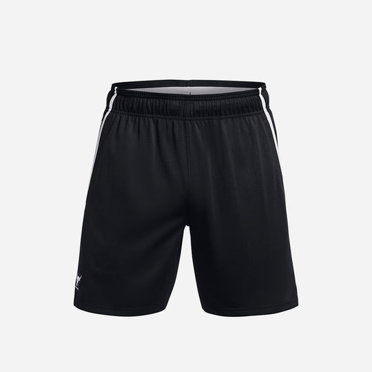 Men's Under Armour Project Rock Payoff Mesh Shorts - Black