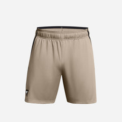 Men's Under Armour Project Rock Payoff Mesh Shorts - Multi-Color - Brown