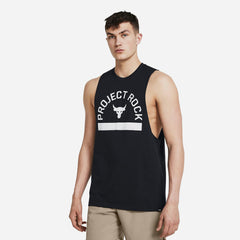 Men's Under Armour Project Rock Payoff Graphic Sl Tank - Black