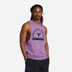 Men's Under Armour Project Rock Payoff Graphic Sl Tank - Purple