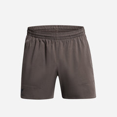 Men's Under Armour Project Rock Camp Shorts - Brown