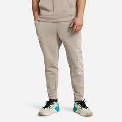 Men's Under Armour Prọect Rock Essential Fleece Joggers - Gray