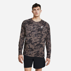 Men's Under Armour Project Rock Isochill T-Shirt - Gray