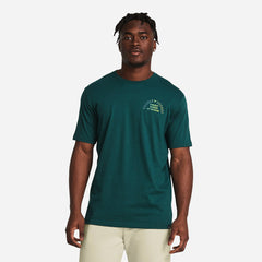 Men's Under Armour Project Rock H&amp;H Graphc Short Sleeve T-Shirt - Green