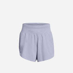 Women's Under Armour Fly By Elite 5'' Shorts - Purple