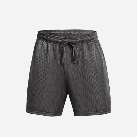 Men's Under Armour Essential Mesh Shorts - Gray
