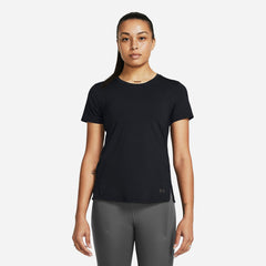 Women's Under Armour Laser Short Sleeve T-Shirt - Black