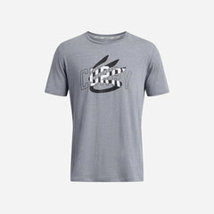 Men's Under Armour Curry Champ Mindset T-Shirt - Gray