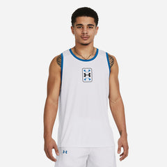 Men's Under Armour Baseline Performance Tank - White