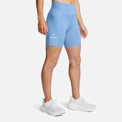 Quần Ngắn Nữ Under Armour Launch Half - Xanh Dương