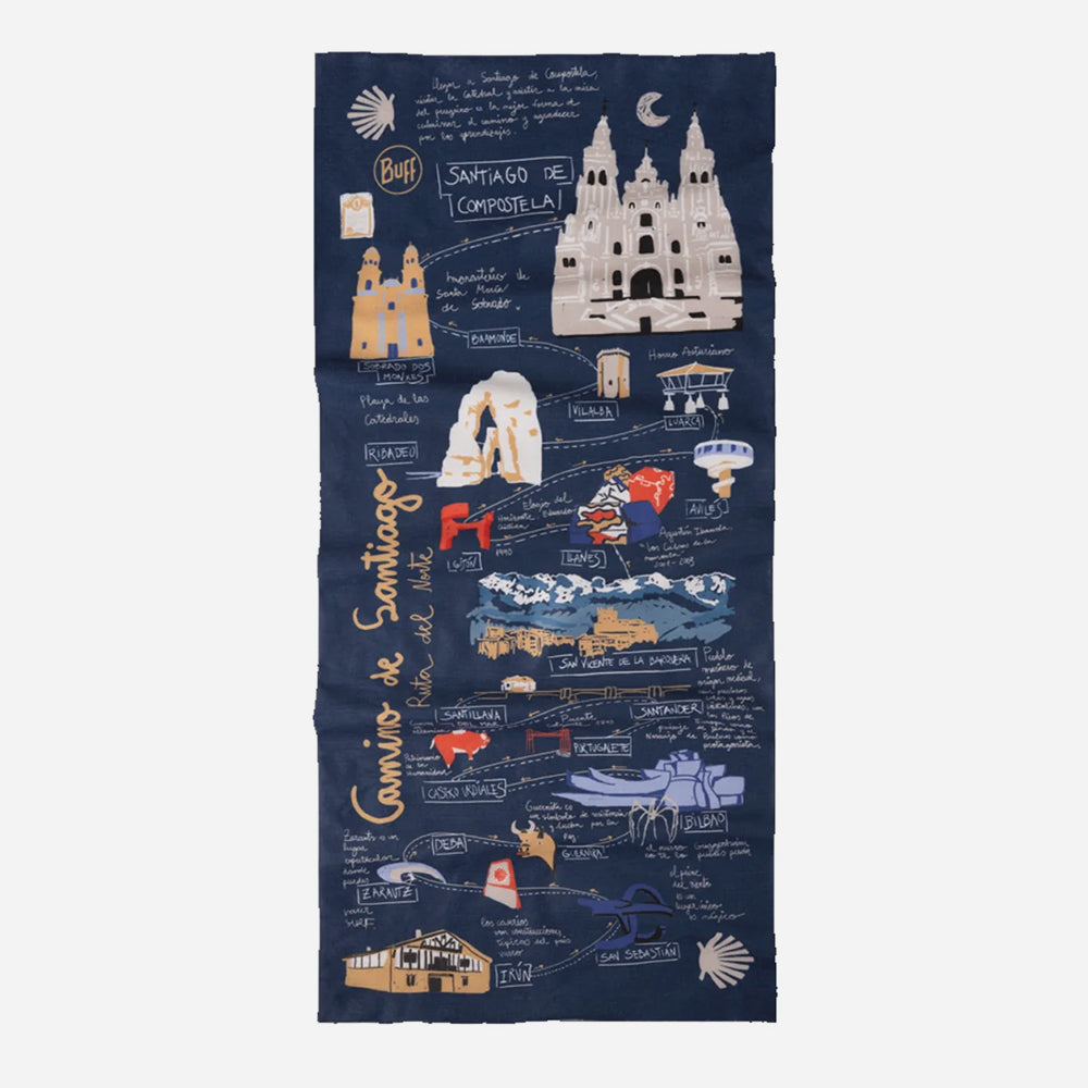 Khăn Thể Thao Đa Năng Buff Coolnet Uv® - Xanh Navy - Supersports Vietnam