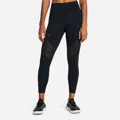 Quần Bó Thể Thao Nữ Under Armour Rush Vent - Đen