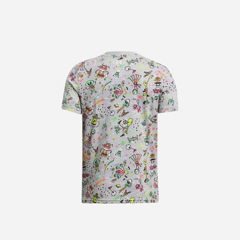 Áo Thun Bé Trai Under Armour Out Of This World All Sports Short Sleeve - Supersports Vietnam