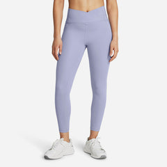 Women's Under Armour Meridian Croover Ankle 7/8 Tights - Purple