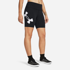 Quần Ngắn Nữ Under Armour Campus 7Inch - Đen