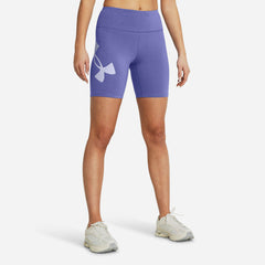 Women's Under Armour Campus 7In Shorts - Purple