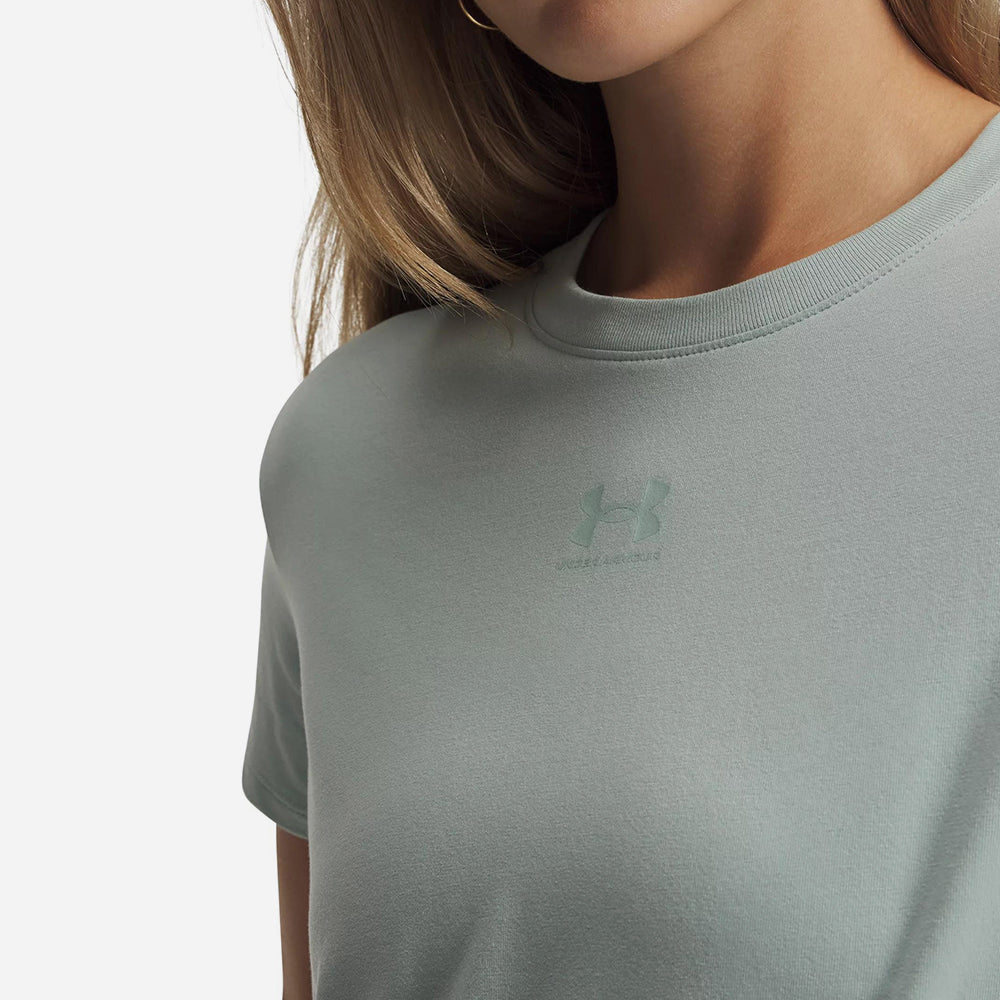 Áo Thun Nữ Under Armour Rival Core Short Sleeve - Supersports Vietnam