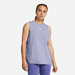 Women's Under Armour Off Campus Muscle Tank - Purple