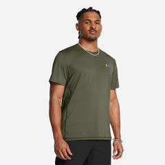 Áo Thun Tay Ngắn Nam Under Armour Vanish Elite Vent - Xanh Quân Đội