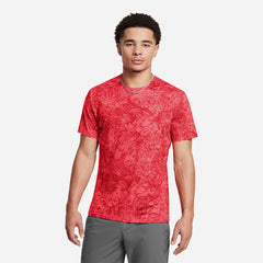 Men's Under Armour Vanish Elite Vent Printed T-Shirt - Red