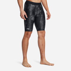 Quần Ngắn Nam Under Armour Heatgear Isochill Printed - Đen