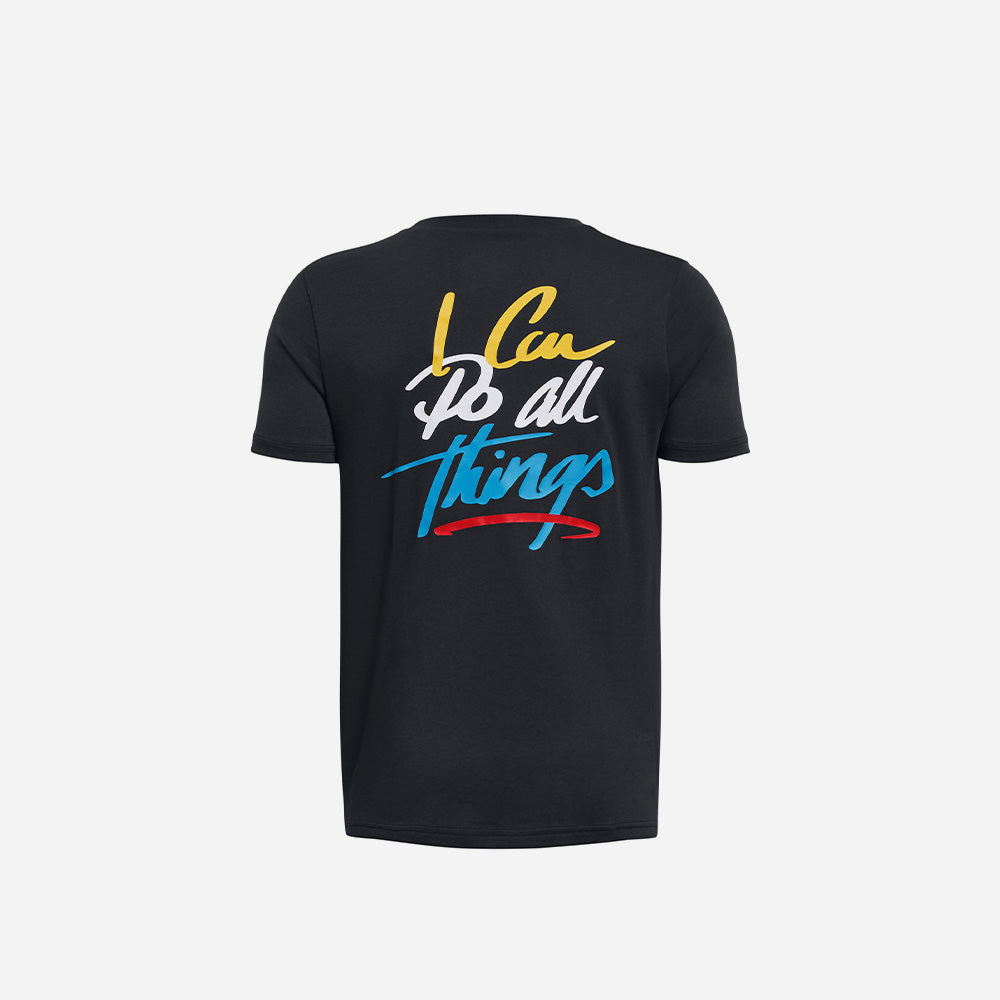 Áo Thun Bóng Rổ Bé Trai Under Armour Curry Shoe Hook - Supersports Vietnam