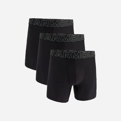 Men's Under Armour Performance Tech 6Inch Underwear - Black